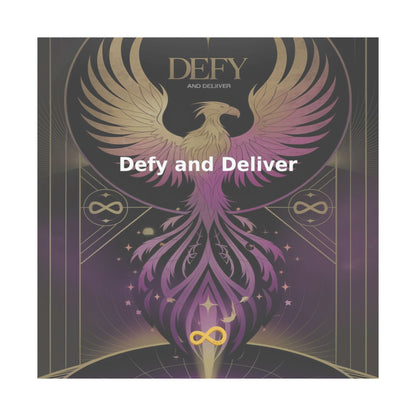 Defy and Deliver - Matte Vertical Posters
