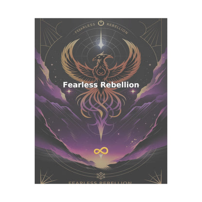 Fearless Rebellion - Matte Vertical Posters