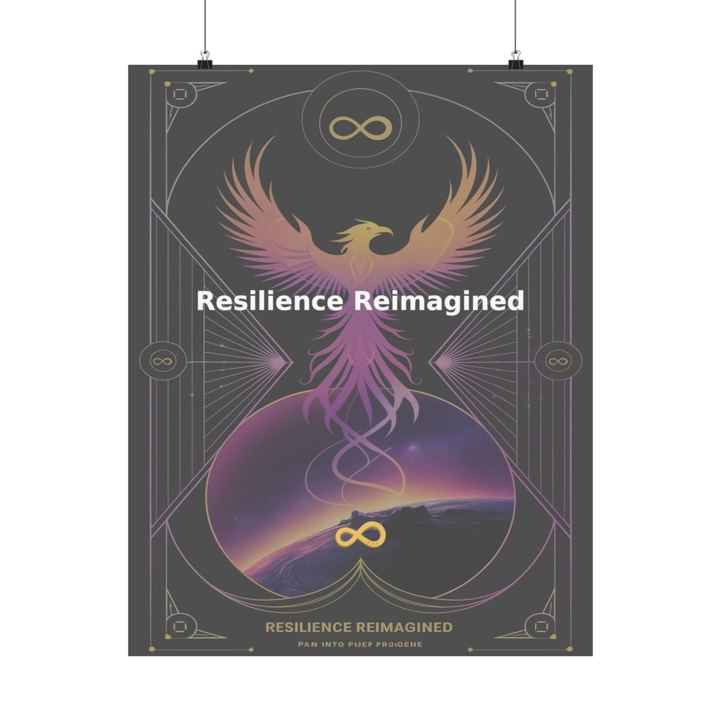 Resilience Reimagined - Matte Vertical Posters