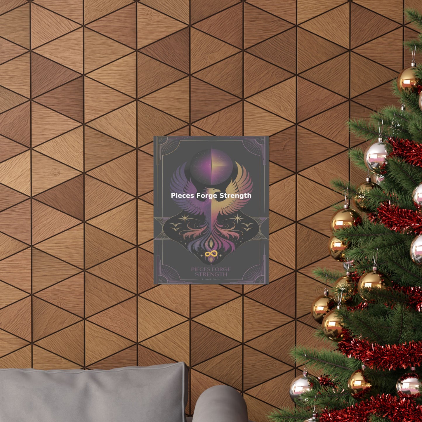 Pieces Forge Strength - Matte Vertical Posters