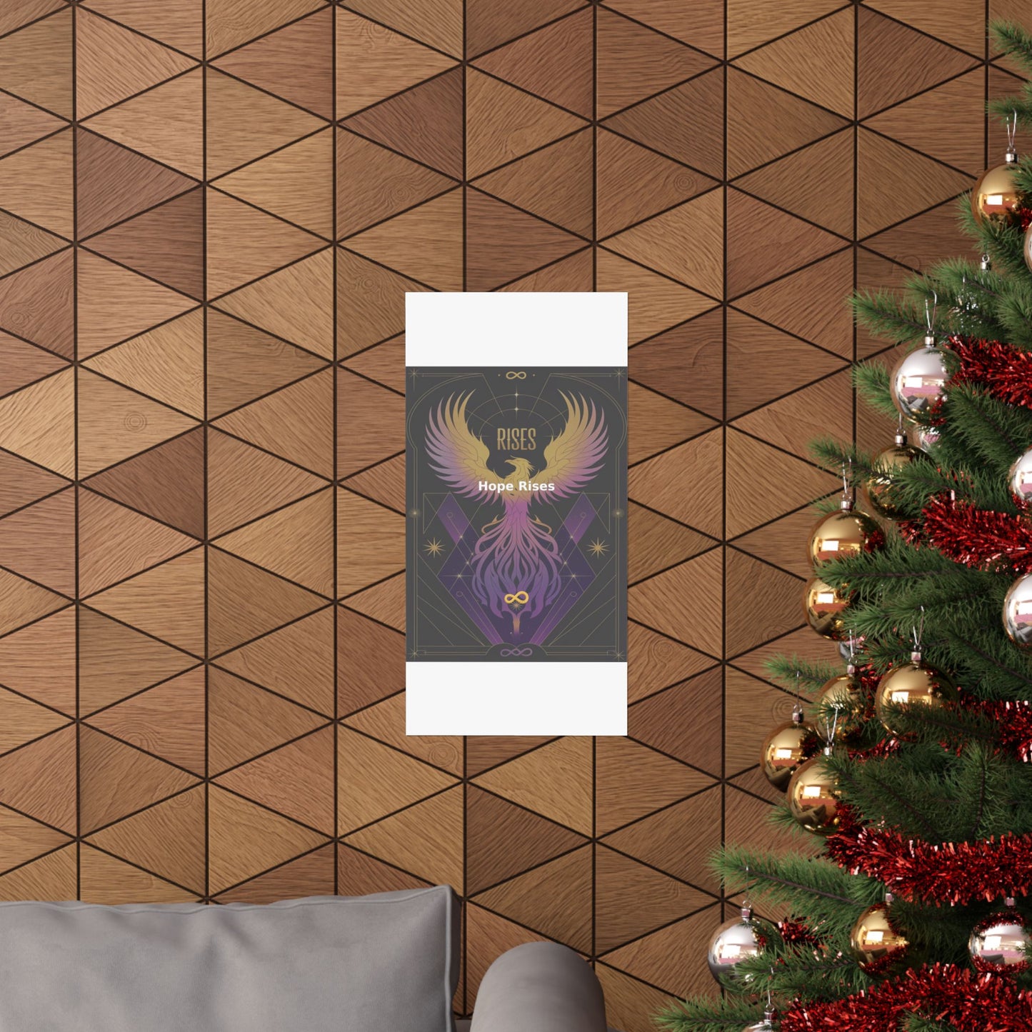 Hope Rises - Matte Vertical Posters