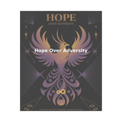 Hope Over Adversity - Matte Vertical Posters