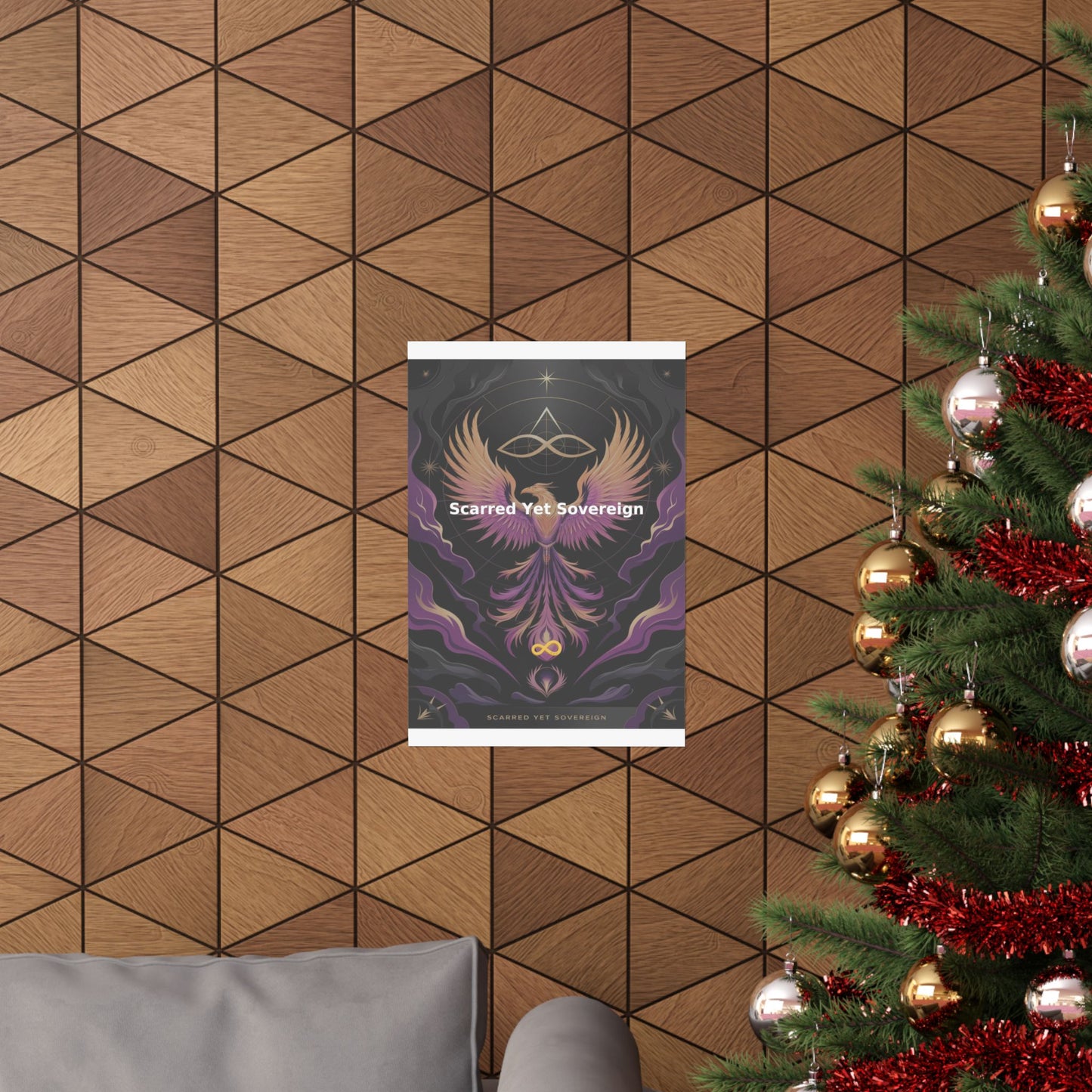 Scarred Yet Sovereign - Matte Vertical Posters