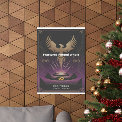 Fractures Forged Whole - Matte Vertical Posters