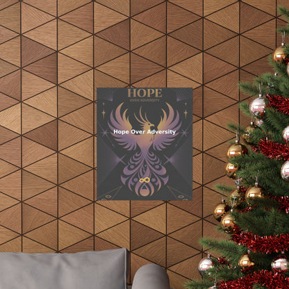 Hope Over Adversity - Matte Vertical Posters