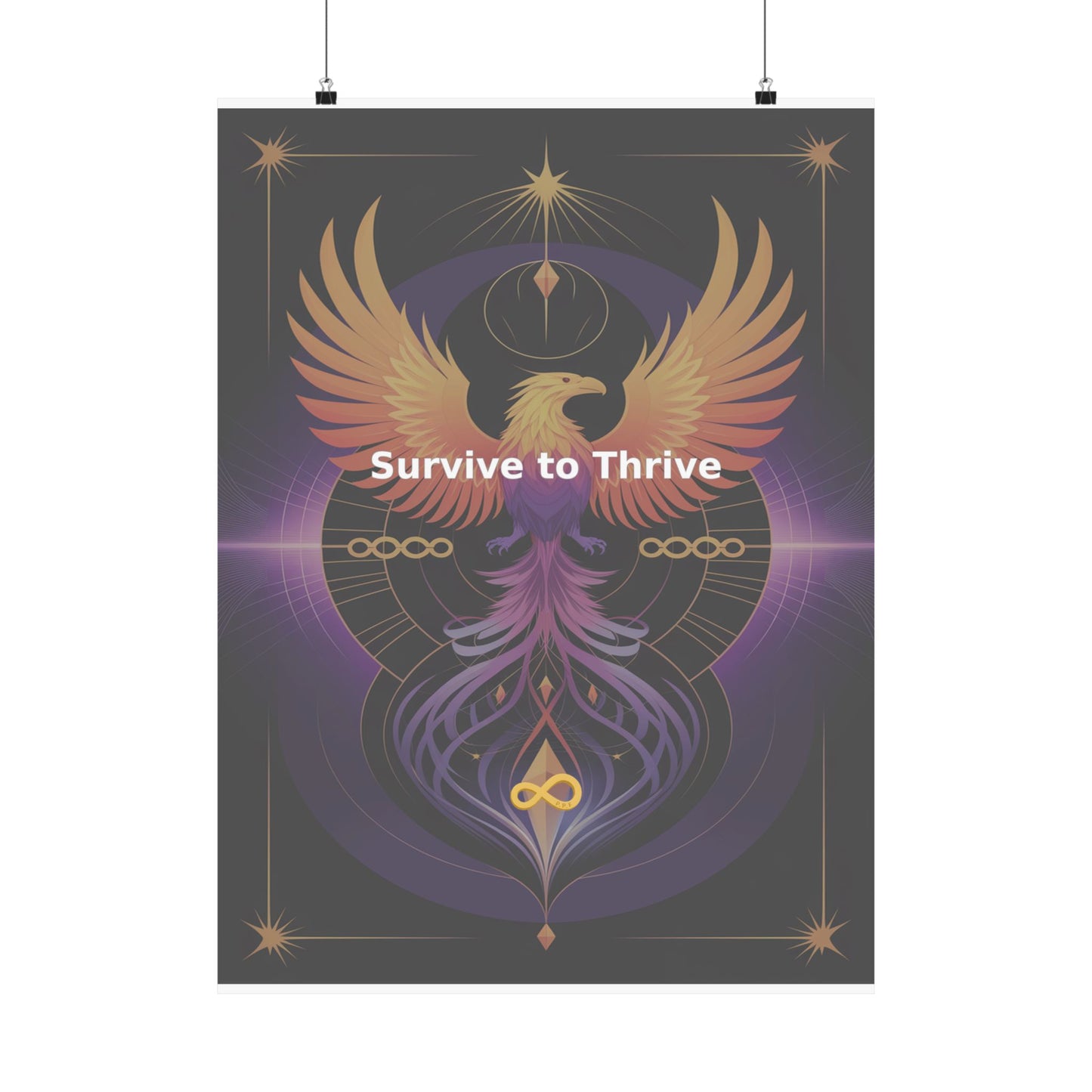 Survive to Thrive - Matte Vertical Posters
