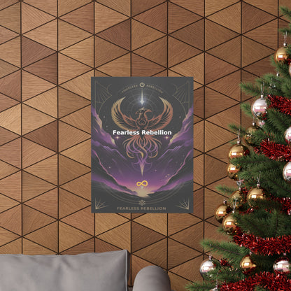 Fearless Rebellion - Matte Vertical Posters