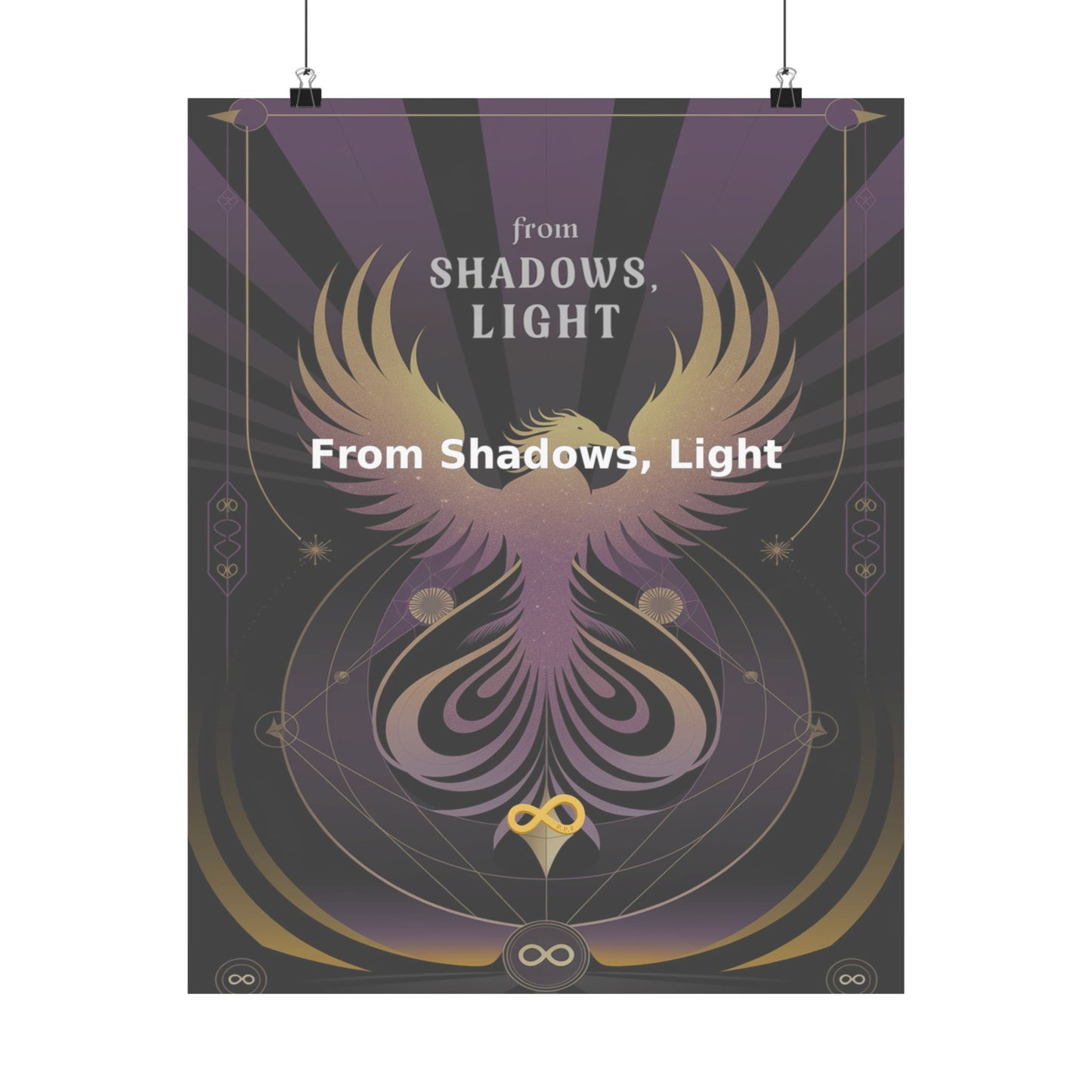 From Shadows, Light - Matte Vertical Posters