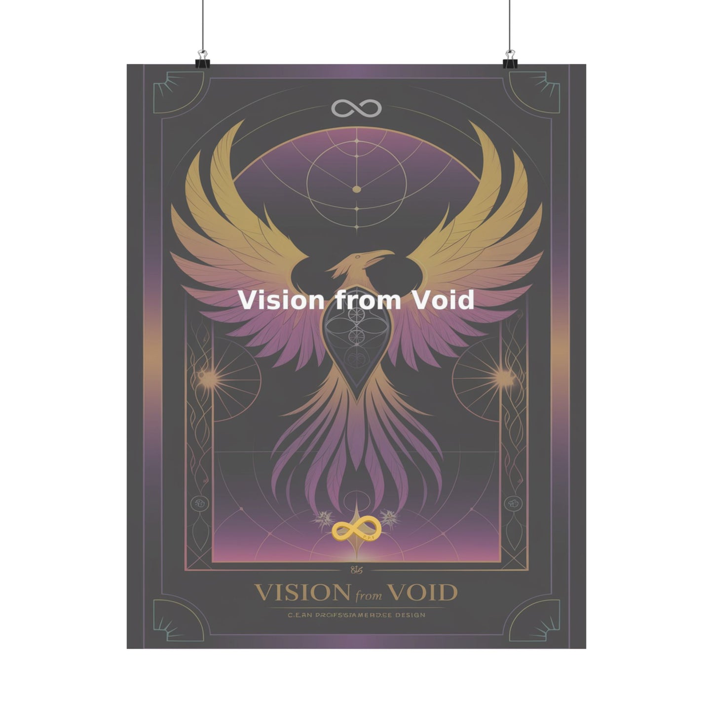 Vision from Void - Matte Vertical Posters