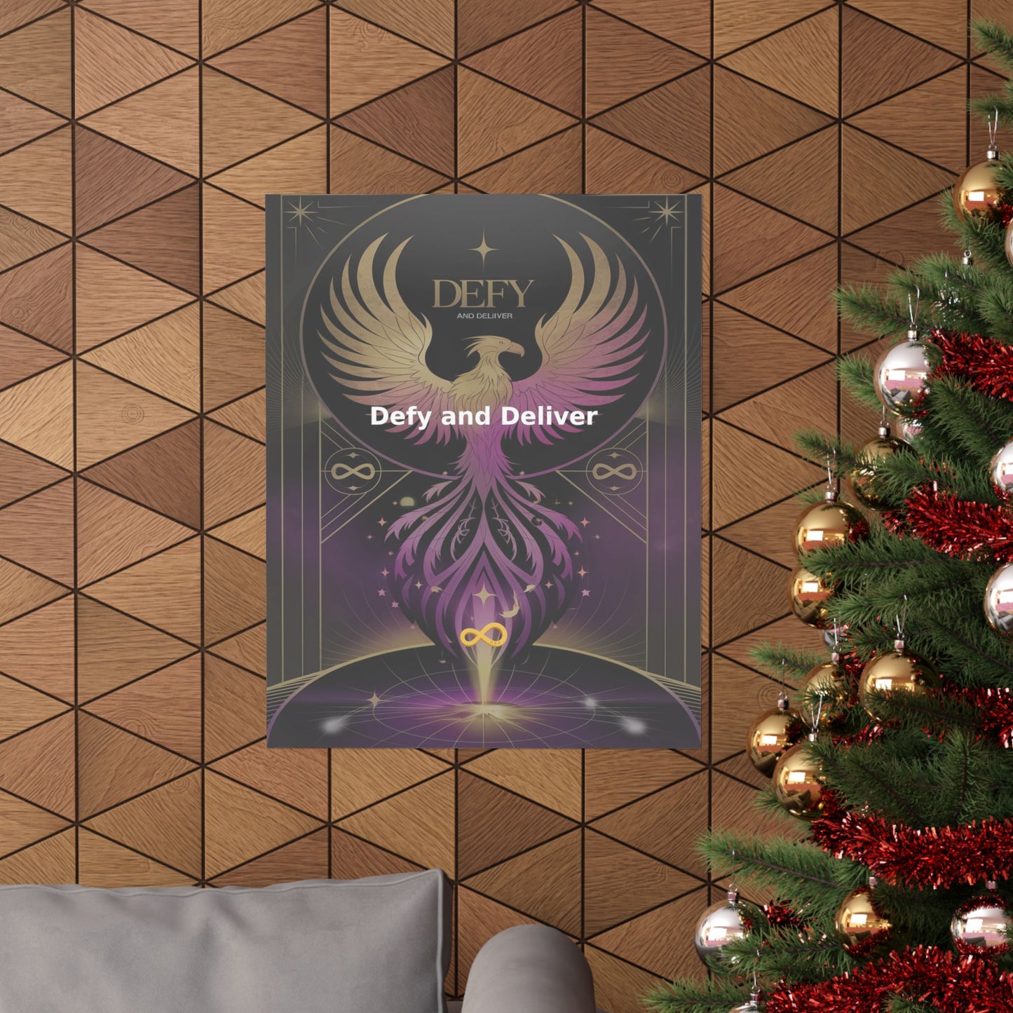 Defy and Deliver - Matte Vertical Posters