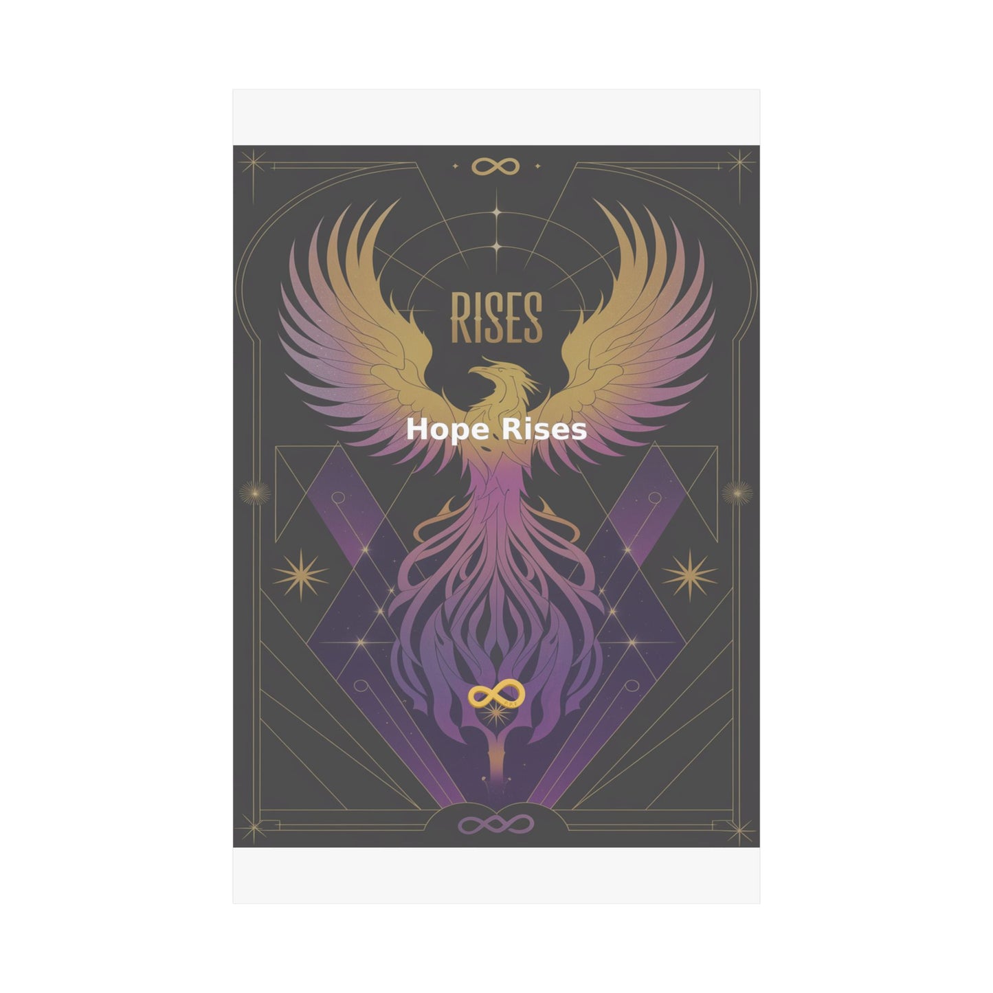 Hope Rises - Matte Vertical Posters