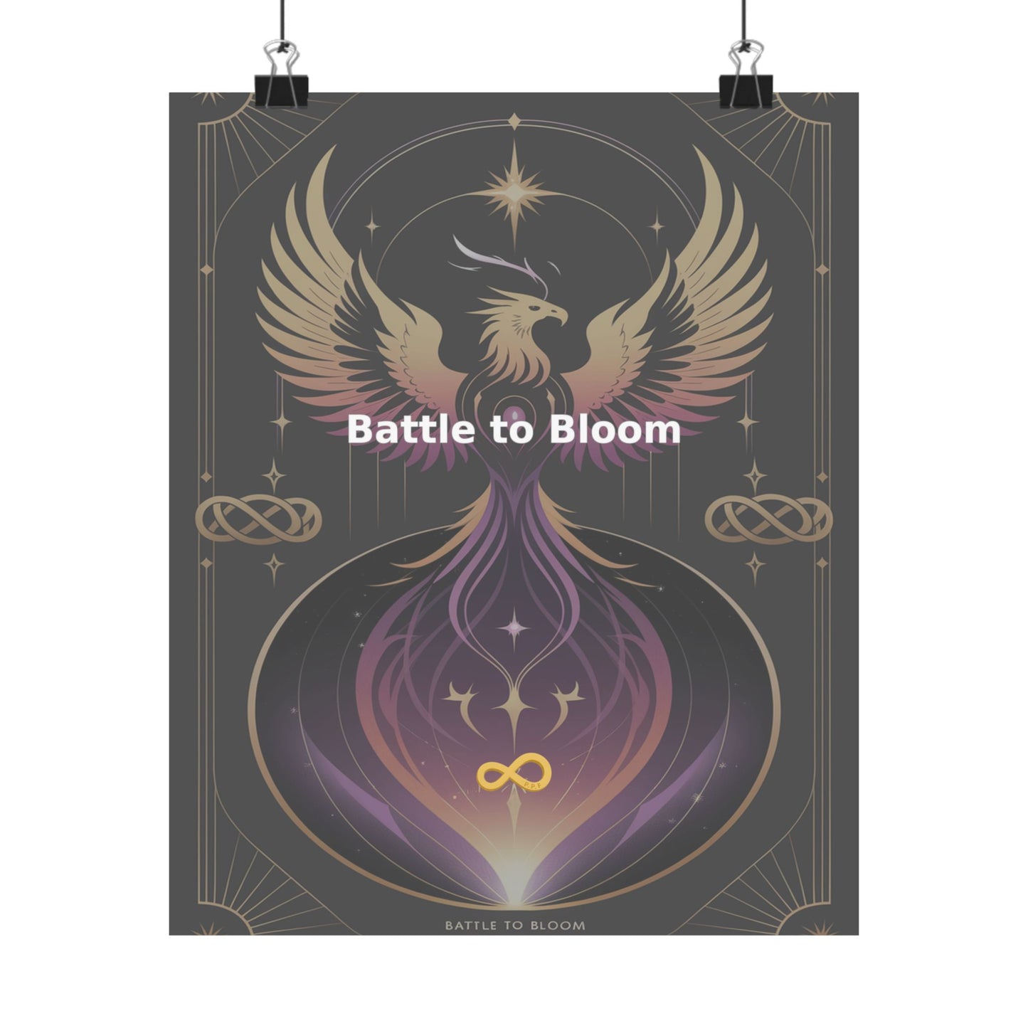 Battle to Bloom - Matte Vertical Posters