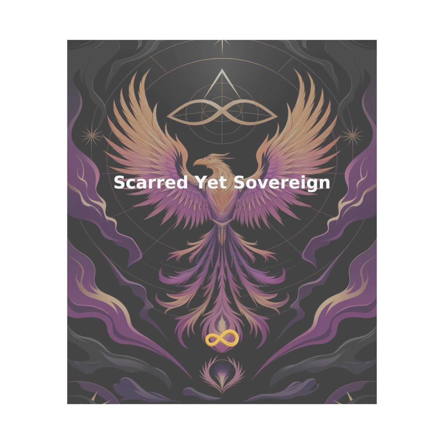 Scarred Yet Sovereign - Matte Vertical Posters