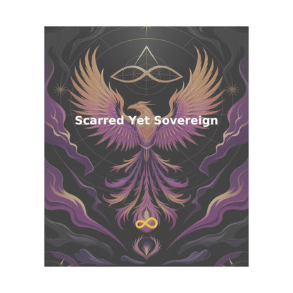 Scarred Yet Sovereign - Matte Vertical Posters