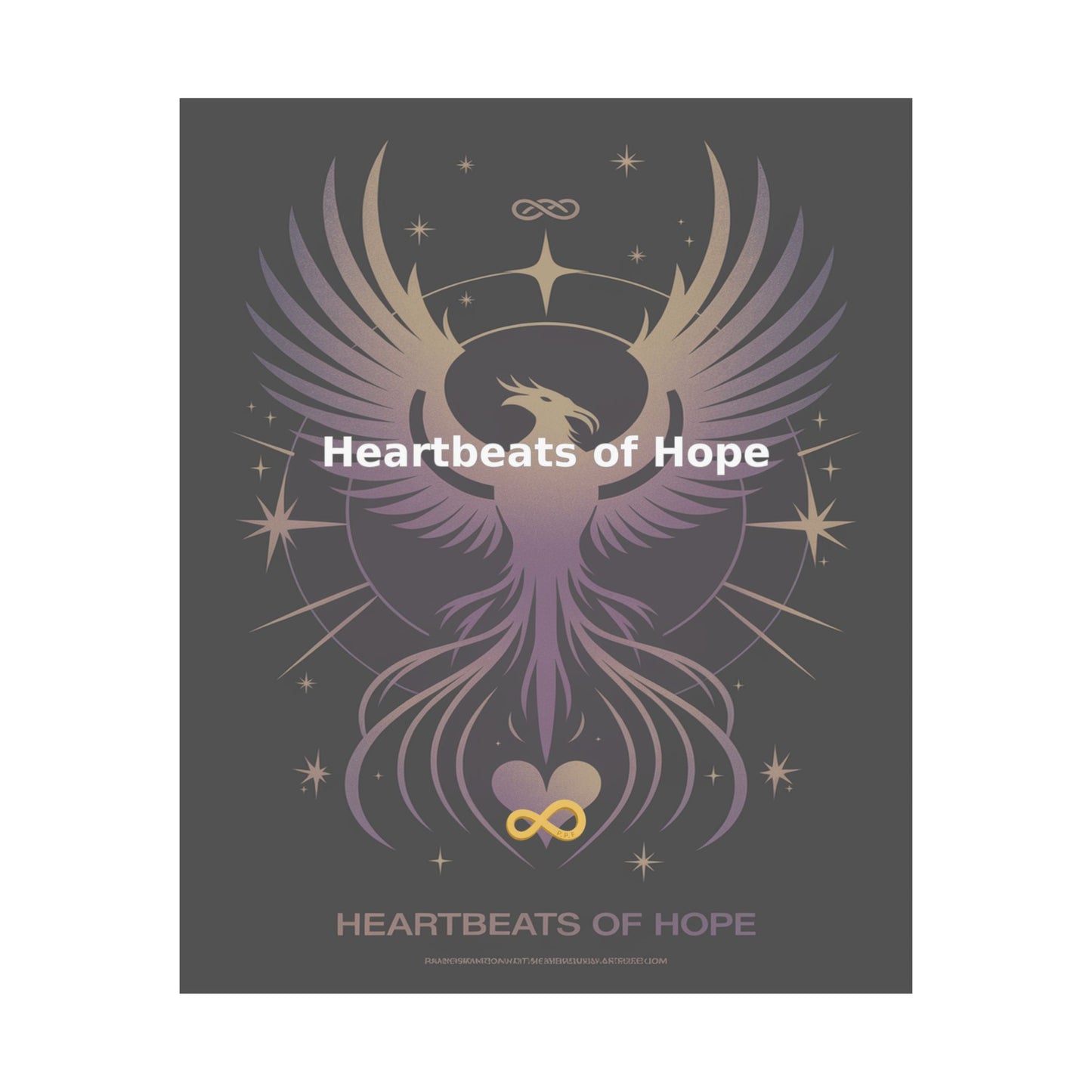 Heartbeats of Hope - Matte Vertical Posters