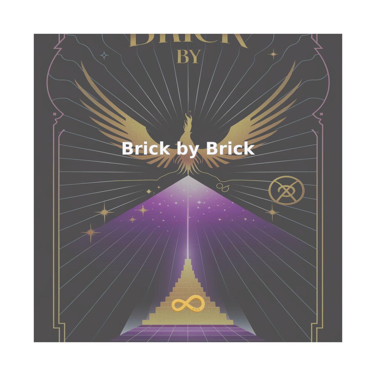 Brick by Brick - Matte Vertical Posters