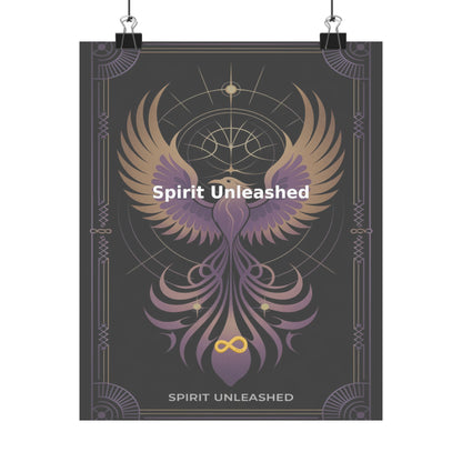 Spirit Unleashed - Matte Vertical Posters