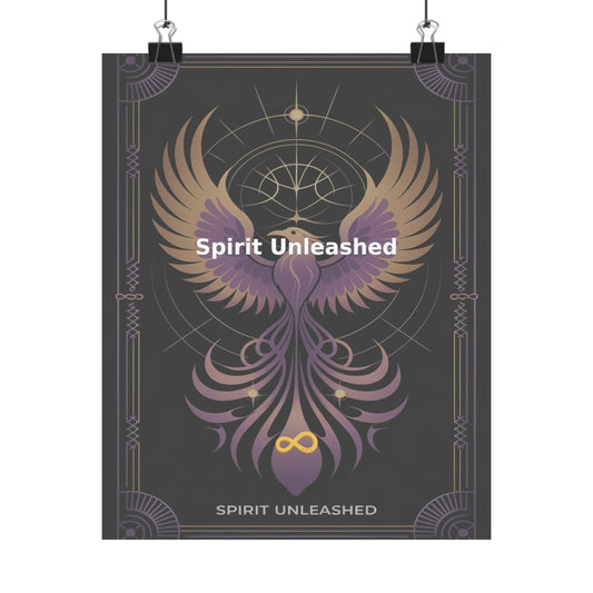 Spirit Unleashed - Matte Vertical Posters