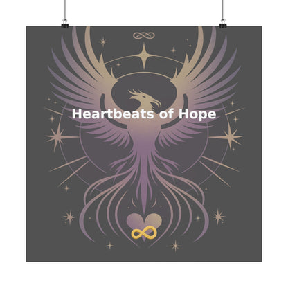 Heartbeats of Hope - Matte Vertical Posters