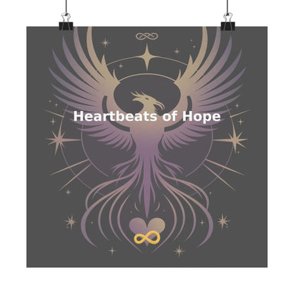 Heartbeats of Hope - Matte Vertical Posters