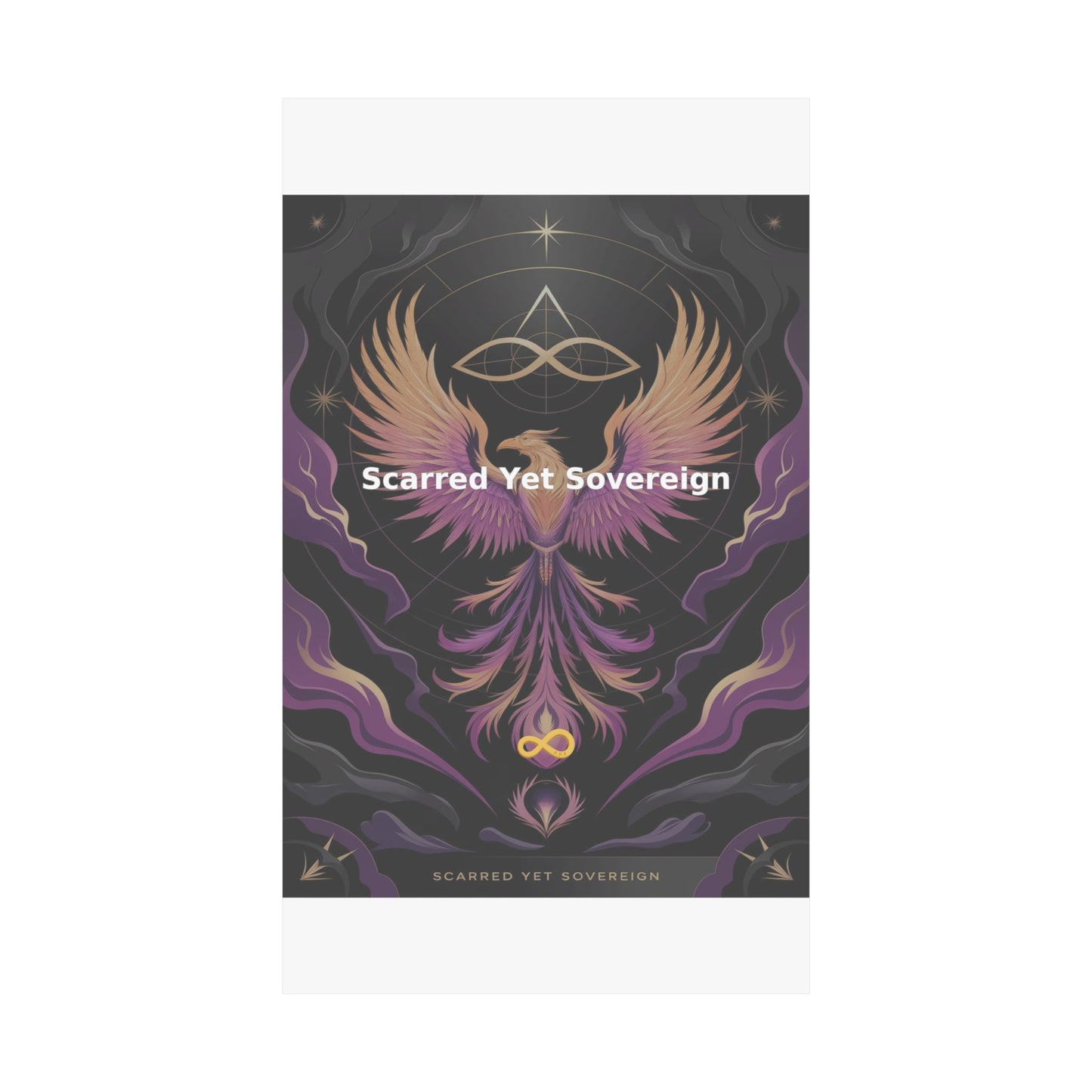 Scarred Yet Sovereign - Matte Vertical Posters