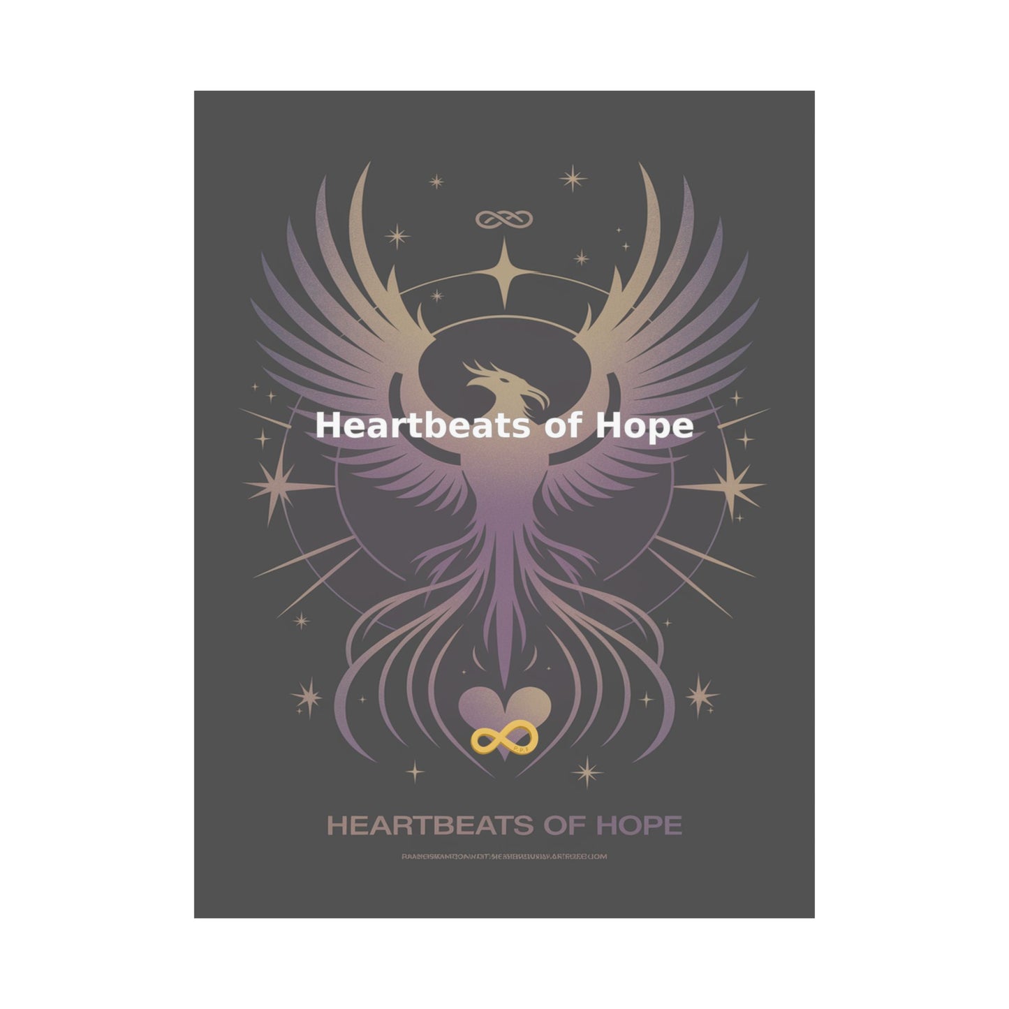 Heartbeats of Hope - Matte Vertical Posters