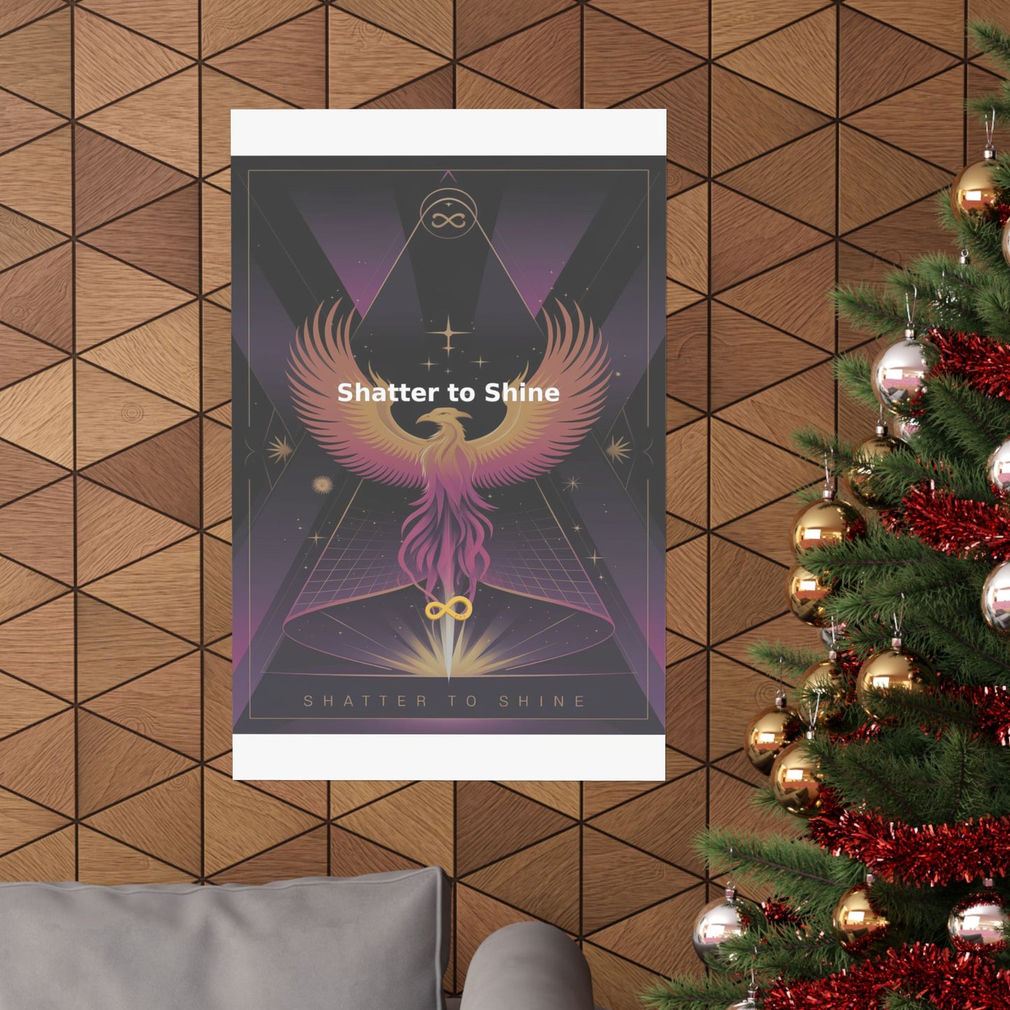 Shatter to Shine - Matte Vertical Posters