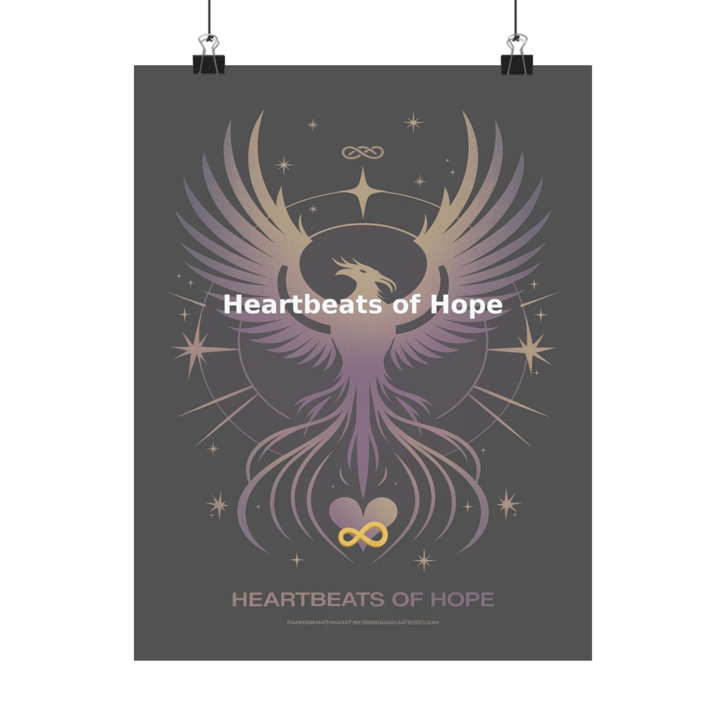Heartbeats of Hope - Matte Vertical Posters