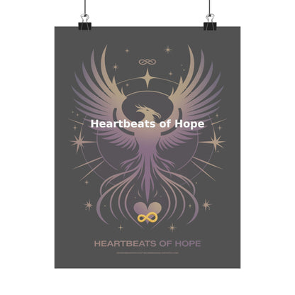 Heartbeats of Hope - Matte Vertical Posters