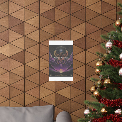 Fearless Rebellion - Matte Vertical Posters