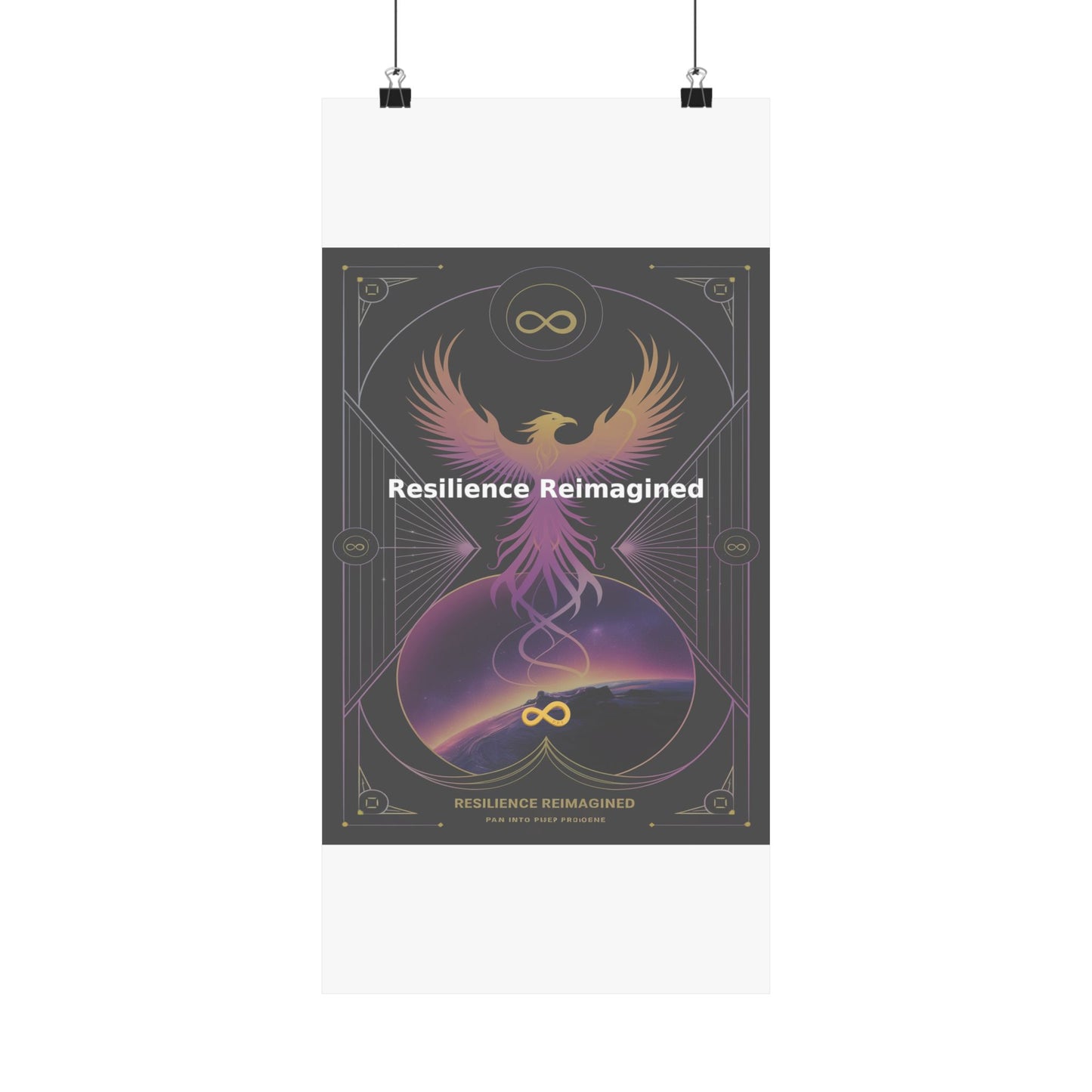 Resilience Reimagined - Matte Vertical Posters
