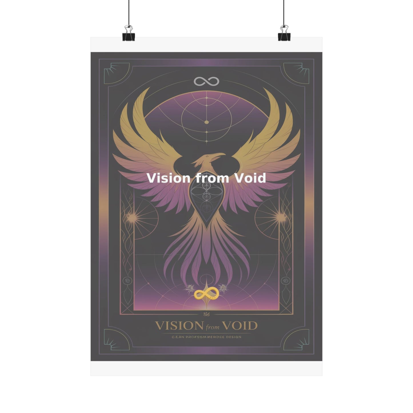 Vision from Void - Matte Vertical Posters