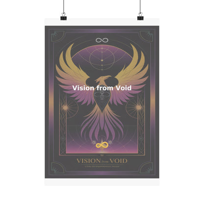 Vision from Void - Matte Vertical Posters