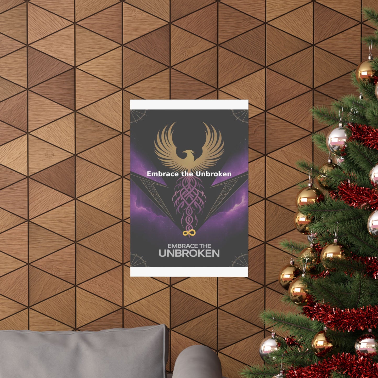 Embrace the Unbroken - Matte Vertical Posters