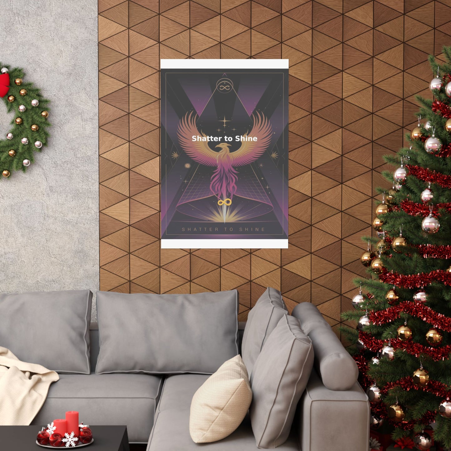 Shatter to Shine - Matte Vertical Posters