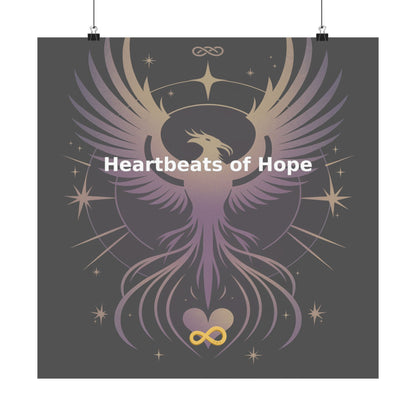 Heartbeats of Hope - Matte Vertical Posters