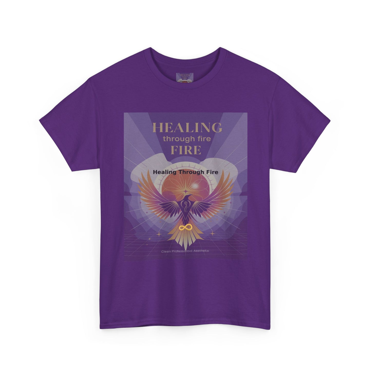 Healing Through Fire - Unisex Heavy Cotton Tee