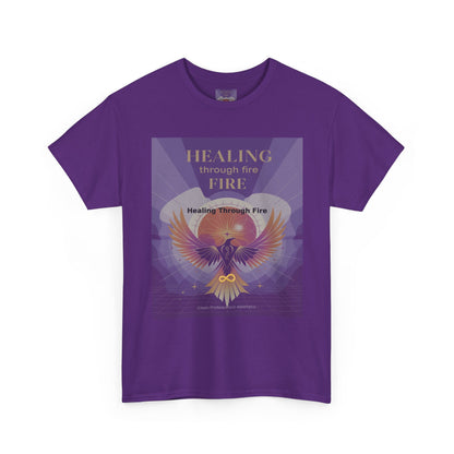 Healing Through Fire - Unisex Heavy Cotton Tee