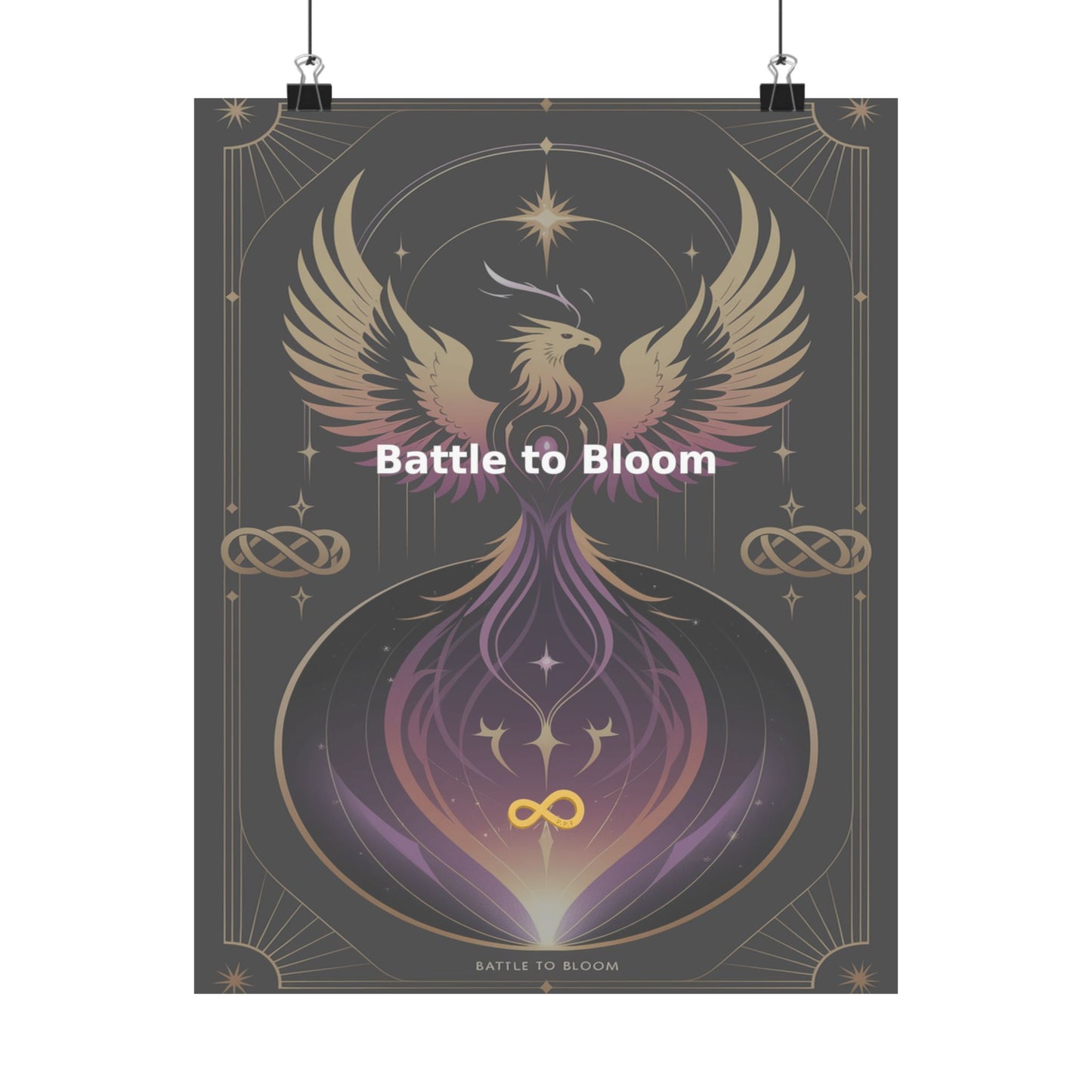 Battle to Bloom - Matte Vertical Posters