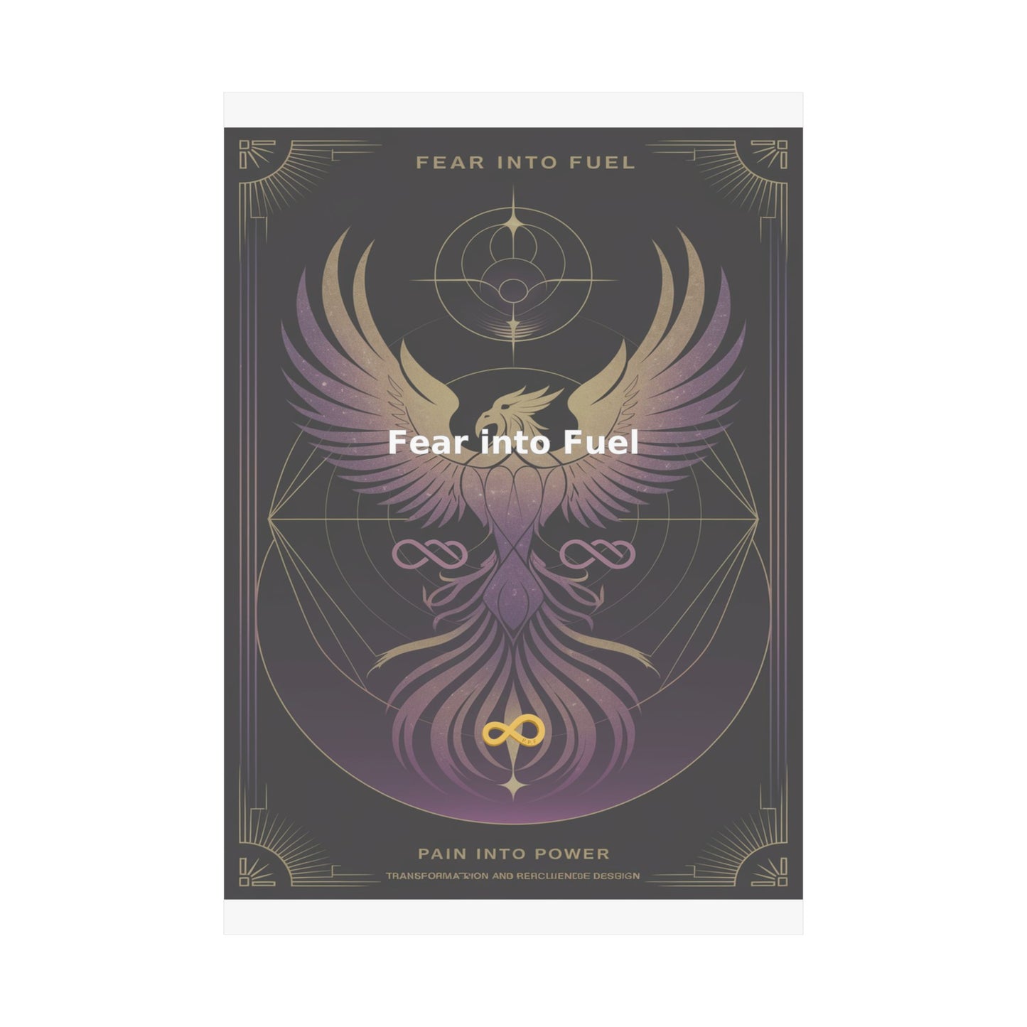 Fear into Fuel - Matte Vertical Posters