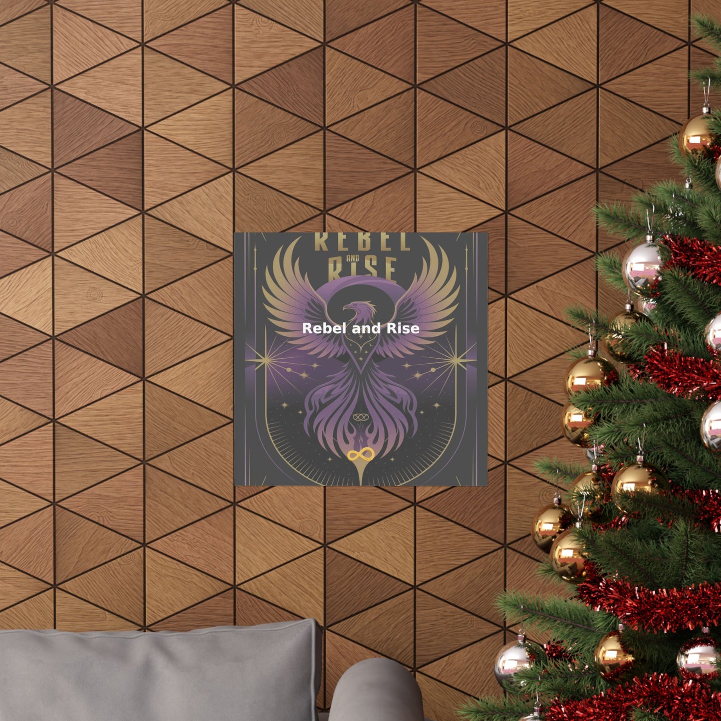 Rebel and Rise - Matte Vertical Posters