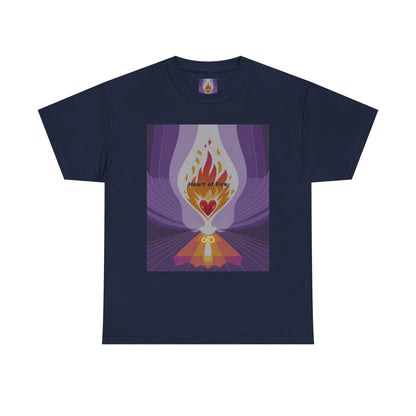 Heart of Fire - Unisex Heavy Cotton Tee