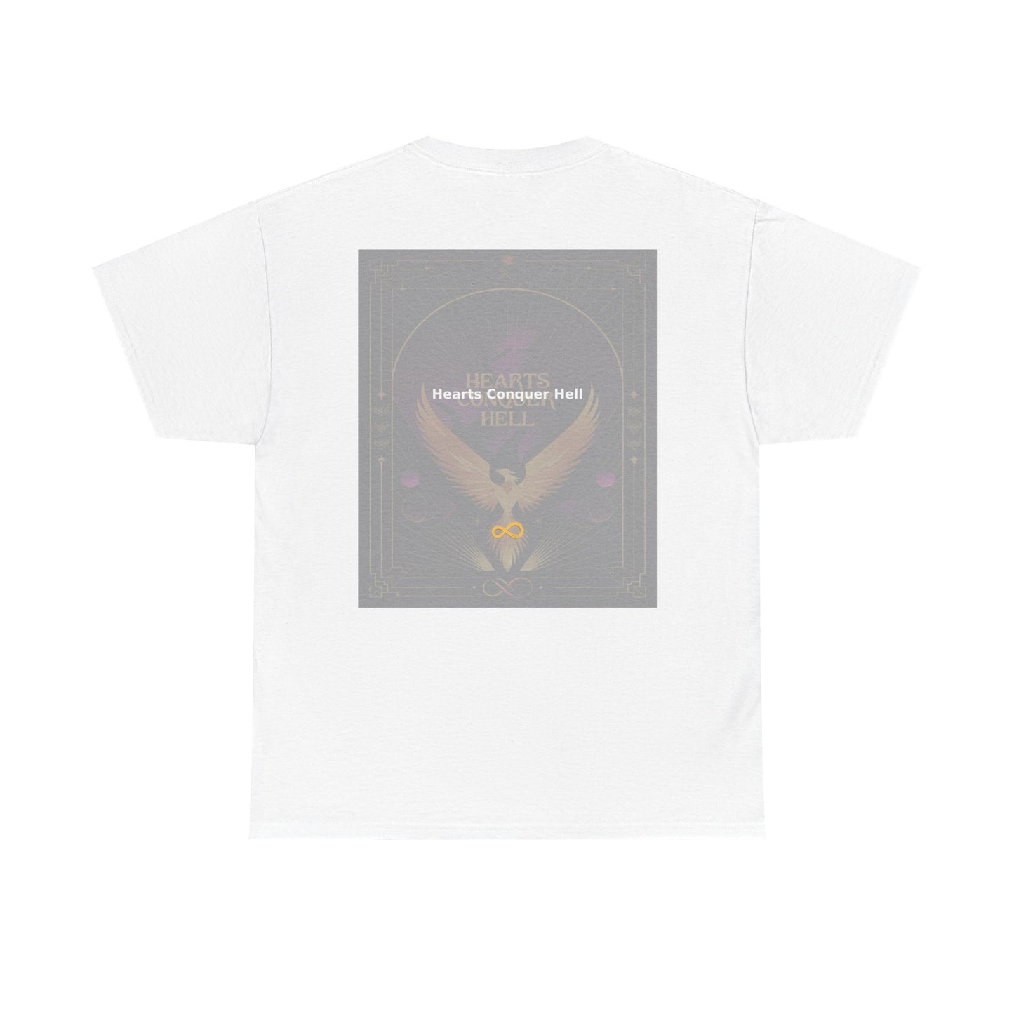 Hearts Conquer Hell - Unisex Heavy Cotton Tee
