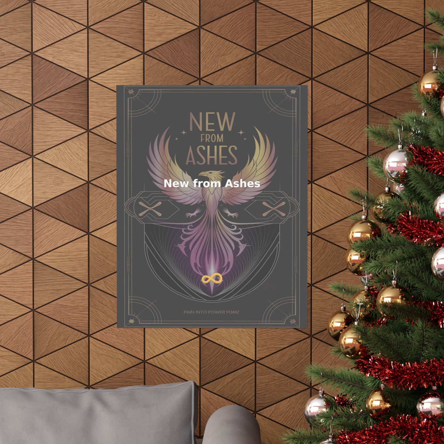 New from Ashes - Matte Vertical Posters