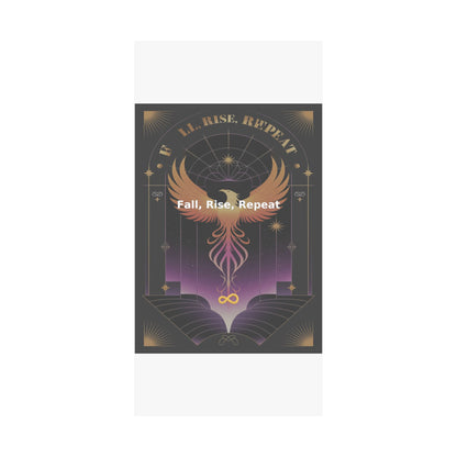 Fall, Rise, Repeat - Matte Vertical Posters