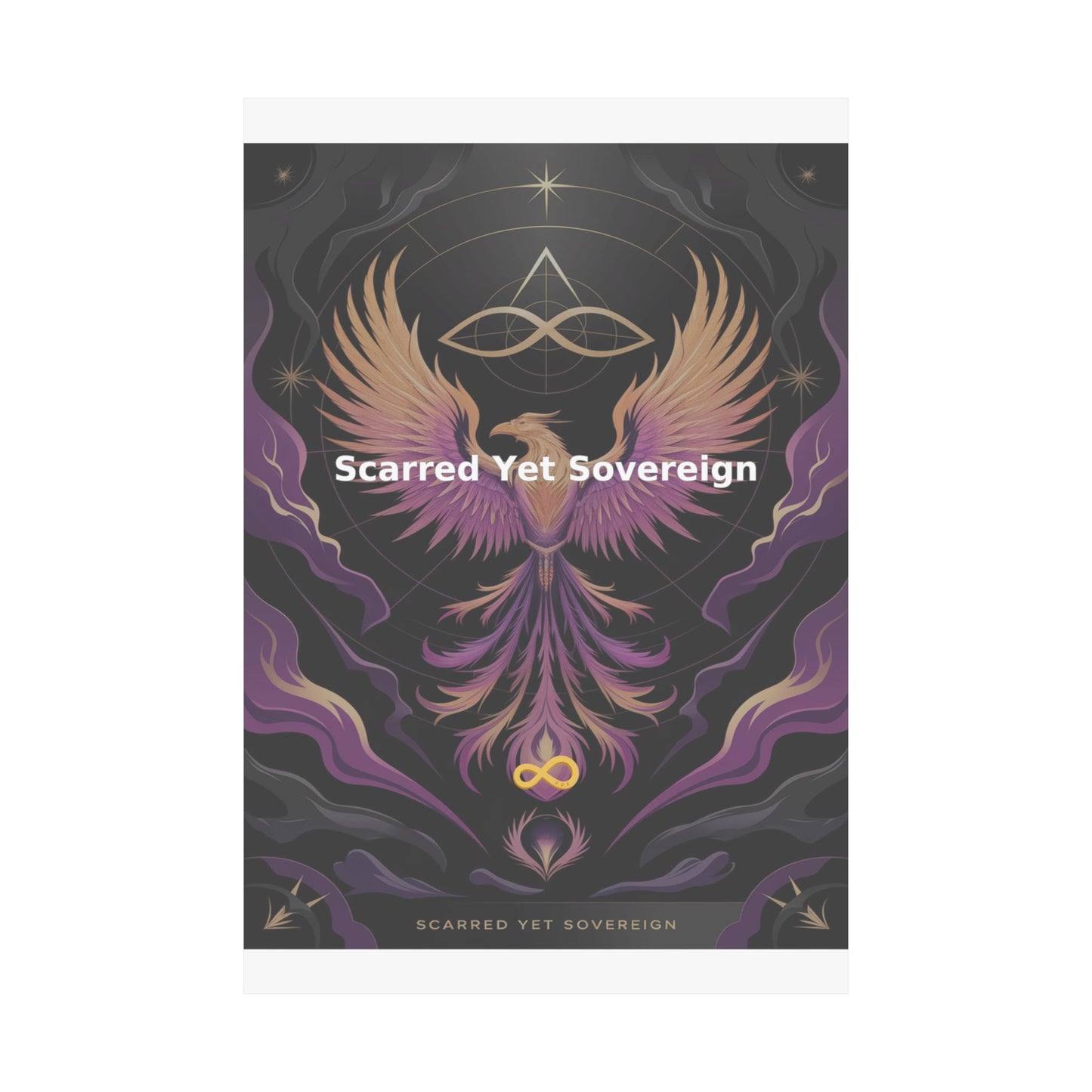 Scarred Yet Sovereign - Matte Vertical Posters