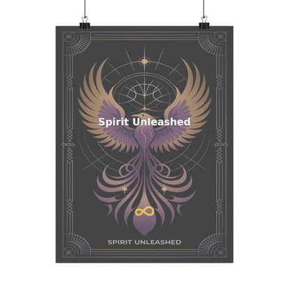Spirit Unleashed - Matte Vertical Posters