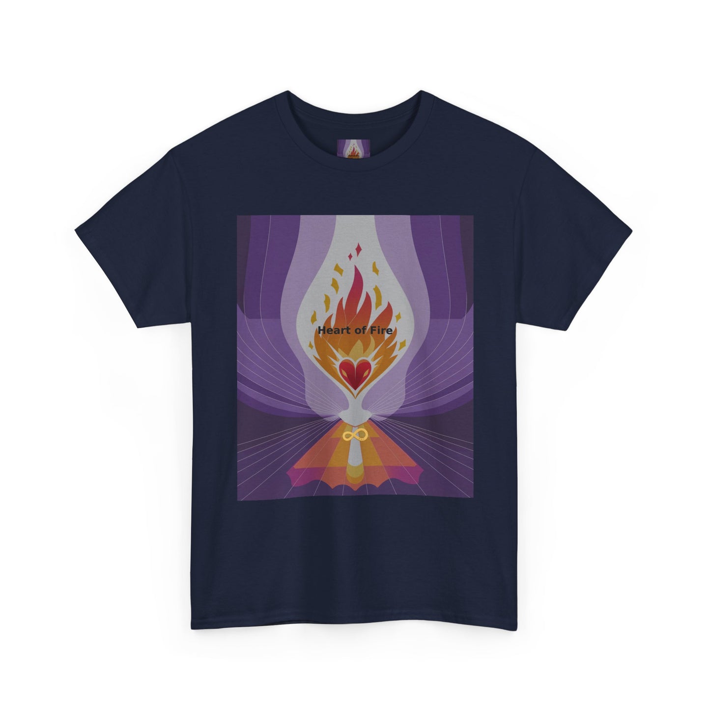 Heart of Fire - Unisex Heavy Cotton Tee