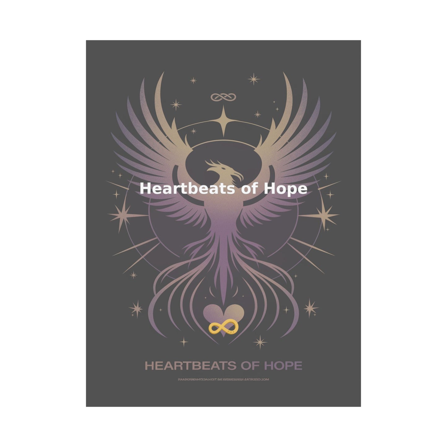Heartbeats of Hope - Matte Vertical Posters
