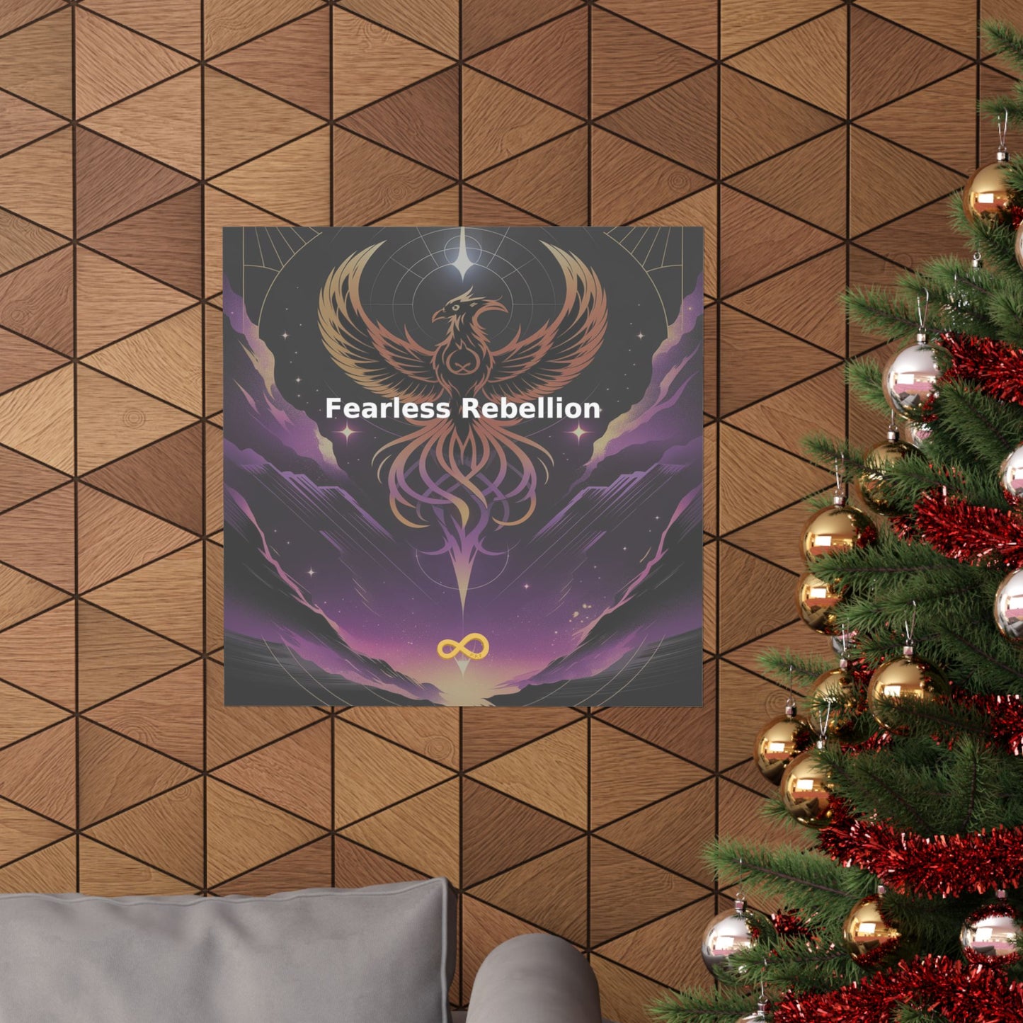 Fearless Rebellion - Matte Vertical Posters